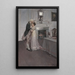 Washington en Nellie Custis - Howard Pyle — ingelijst kunstwerk aan de muur