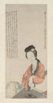 Une dame immortelle - Huang Shanshou — weergave van het kunstwerk