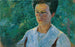 Portret van jonge meisje - Hubert Landa — weergave van het kunstwerk