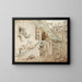 Allegorie van de val van de familie du Barry - Hubert Robert — ingelijst kunstwerk aan de muur