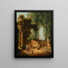 Fontaine dans un parc - Hubert Robert — ingelijst kunstwerk aan de muur