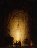 La grotte de Pausilippe - Hubert Robert — weergave van het kunstwerk