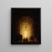La grotte de Pausilippe - Hubert Robert — ingelijst kunstwerk aan de muur