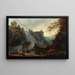 Les Cascatelles de Tivoli - Hubert Robert — ingelijst kunstwerk aan de muur