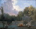 Parkscène - Hubert Robert — weergave van het kunstwerk