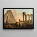 Romeinse ruïnes - Hubert Robert — ingelijst kunstwerk aan de muur