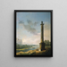 La colonne - Hubert Robert — ingelijst kunstwerk aan de muur