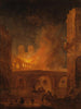 L'incendie de l'Hôtel-Dieu à Paris - Hubert Robert — weergave van het kunstwerk