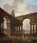 Het landingsplaats - Hubert Robert — weergave van het kunstwerk