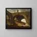 Le Vieux Pont - Hubert Robert — ingelijst kunstwerk aan de muur