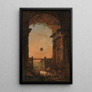 Hubert Robert - The Return of the Cattle.webp