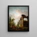 La Ruine - Hubert Robert — ingelijst kunstwerk aan de muur