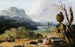 Lavandière dans un paysage - Hubert Robert — weergave van het kunstwerk