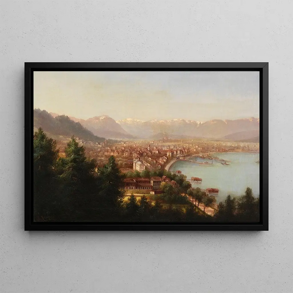 Hubert Sattler - Stadtansicht von Bregenz.webp
