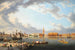 Venetië vanaf San Giorgio Maggiore - Hubert Sattler — weergave van het kunstwerk