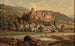 Uitzicht op Heidelberg - Hubert Sattler — weergave van het kunstwerk