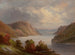 Op de Hudson - School van de Hudson-rivier — weergave van het kunstwerk