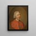 Henri Benoît Stuart Cardinal York - Hugh Douglas Hamilton — ingelijst kunstwerk aan de muur
