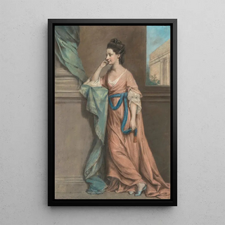 Hugh Douglas Hamilton - Portrait of a lady.webp