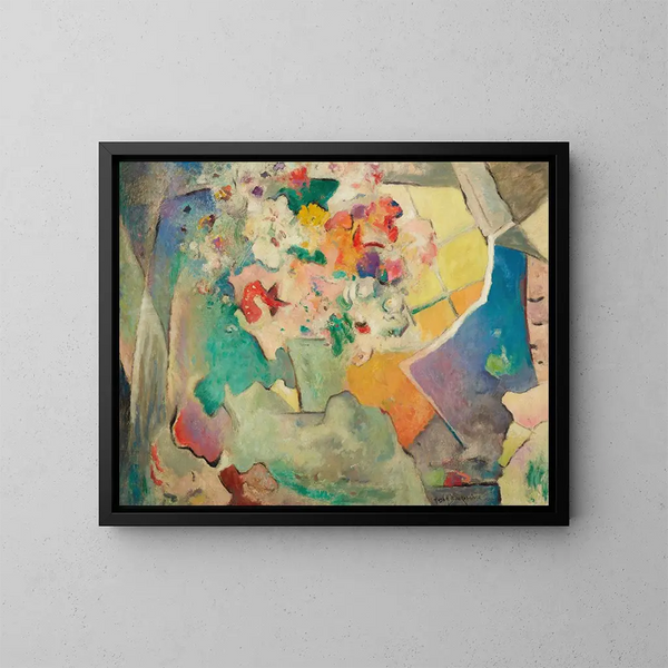 Window Bouquet - Hugh Henry Breckenridge — framed artwork on a wall