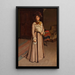Une dame de Cleveland, États-Unis - Hugh Ramsay — ingelijst kunstwerk aan de muur