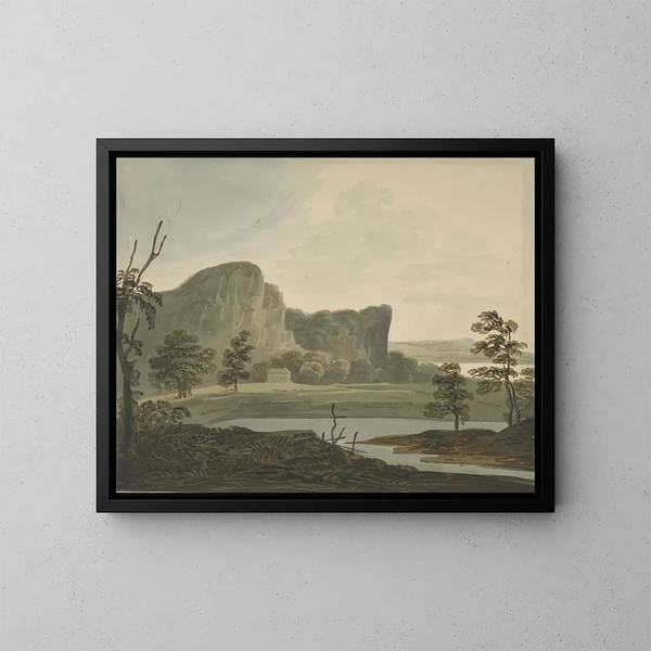 near Stirling, Scotland - Hugh William Williams — framed artwork on a wall