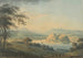 View of the city and Dumbarton Castle - Hugh William Williams — artwork view