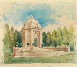 Hughson Hawley - Rendering For Bliss Family Mausoleum.webp