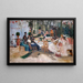 Lunch tijdens de Feria in Granada Schets - Hugo Birger — ingelijst kunstwerk aan de muur