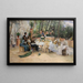 Het ontbijt van de Scandinavische kunstenaars in Café Ledoyen Parijs Vernissage 1886 - Hugo Birger — ingelijst kunstwerk aan de muur