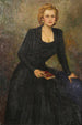 Portret van een dame - Hugo Boettinger — weergave van het kunstwerk
