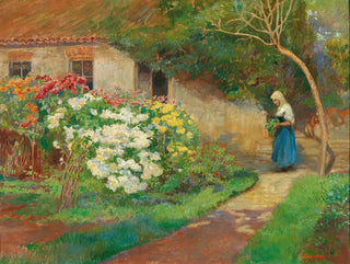 Boerderijtuin - Hugo Charlemont — weergave van het kunstwerk