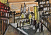 City Scene Painting - Hugo Scheiber — artwork view