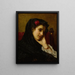Een Spaanse schoonheid - Hugues Merle — ingelijst kunstwerk aan de muur