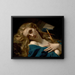 Marie Madeleine in de grot - Hugues Merle — ingelijst kunstwerk aan de muur