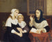 Lees de Bijbel - Hugues Merle — weergave van het kunstwerk