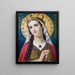 Sainte Élisabeth de Hongrie - Hugues Merle — ingelijst kunstwerk aan de muur