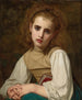Jonge schoonheid - Hugues Merle — weergave van het kunstwerk