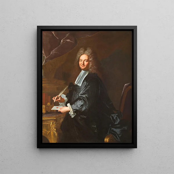 Joseph Fleuriau d'Armenonville - Hyacinthe Rigaud — framed artwork on a wall