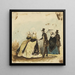 Hyde Park Painting - Constantin Guys — framed artwork on a wall