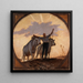 Hymne de la Terre au Soleil - Georges Bertrand — ingelijst kunstwerk aan de muur