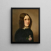Zelfportret - Ida Maier-Müller — ingelijst kunstwerk aan de muur