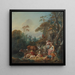 Idylle rurale - François Boucher — ingelijst kunstwerk aan de muur