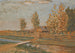Landschap in de herfst - Iegoshua Moiseevich Shlugleit — weergave van het kunstwerk