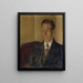 Portret van een man - Ignacy Pinkas — ingelijst kunstwerk aan de muur