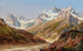 Landschap van de bergen van Silvretta met Schattenspitze en Eckhorn - Ignaz Dorn — weergave van het kunstwerk