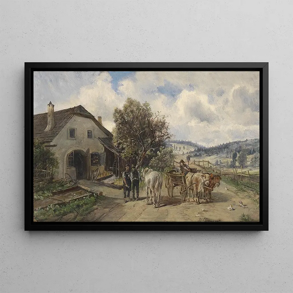 Ignaz Ellminger - Vor der Schmiede.webp