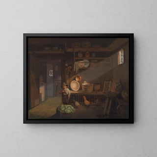 Ignaz Raffalt - Bauernbub in der Vorratskammer.webp