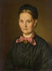Portret van Creszenz Hugel née Schäfer - Ignaz Weisser — weergave van het kunstwerk