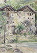Rangée de maisons - Igor Pčel — weergave van het kunstwerk